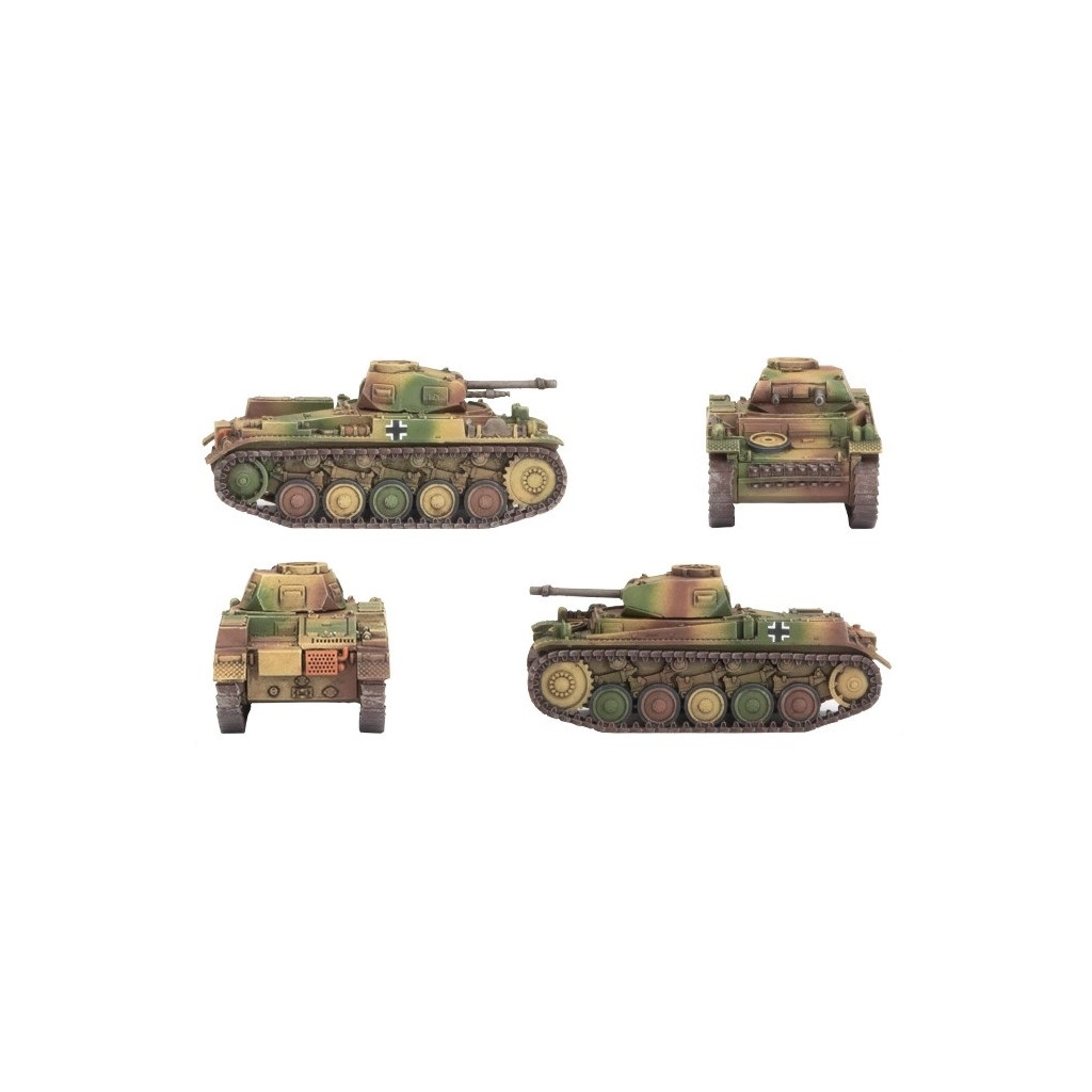Flames of War - Panzer II Tank Platoon
