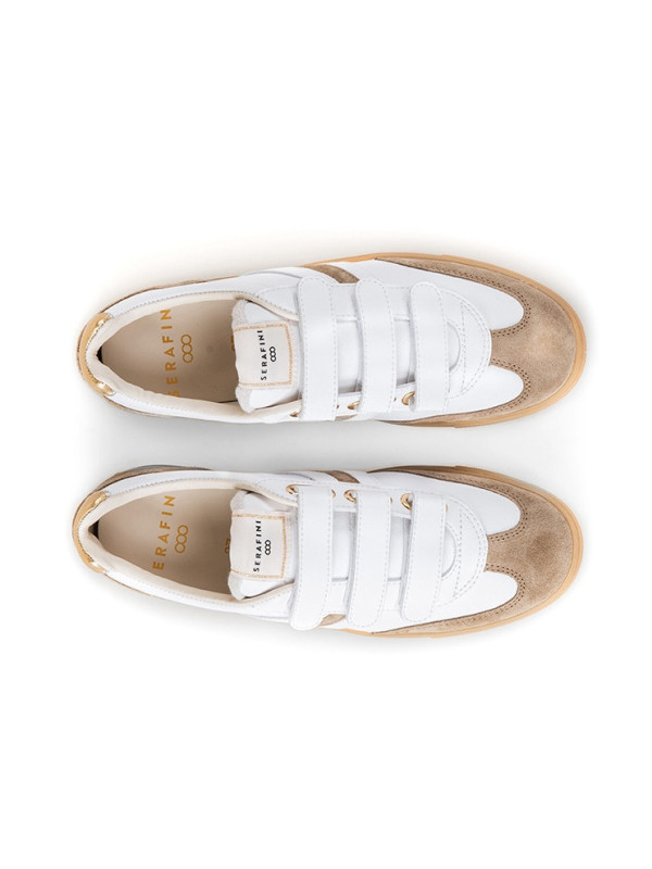 Baskets COURT - White Sand Gold - Serafini