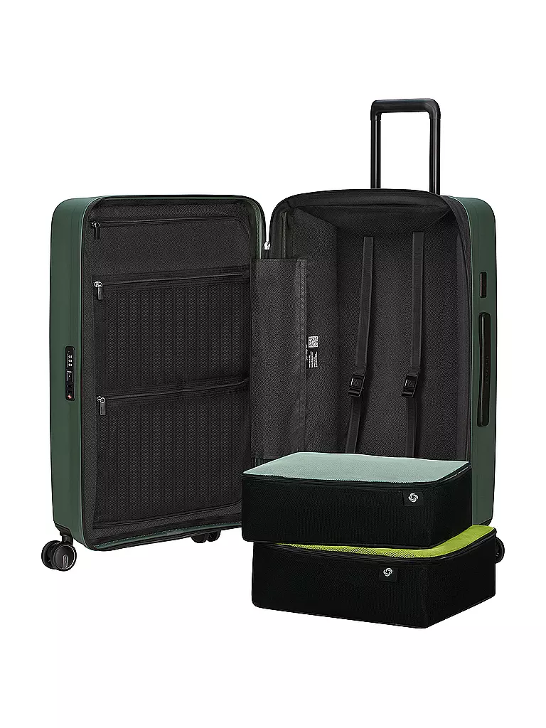 SAMSONITE Trolley  RESTACKD SPINNER 68cm erweiterbar sage olive