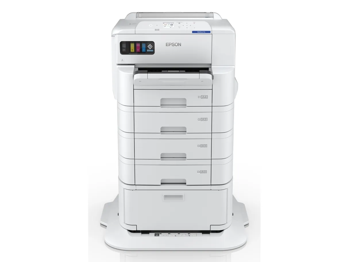 Epson WorkForce Pro EP-C7000DW - Printer - farve - Duplex - blækprinter - A3 - 4800 x 1200 dpi - op til 25 spm (mono) / op til 24 spm (farve) - kapacitet: 335 ark - USB 2.0, USB 3.0, Gigabit LAN, Wi-Fi(n), USB vært