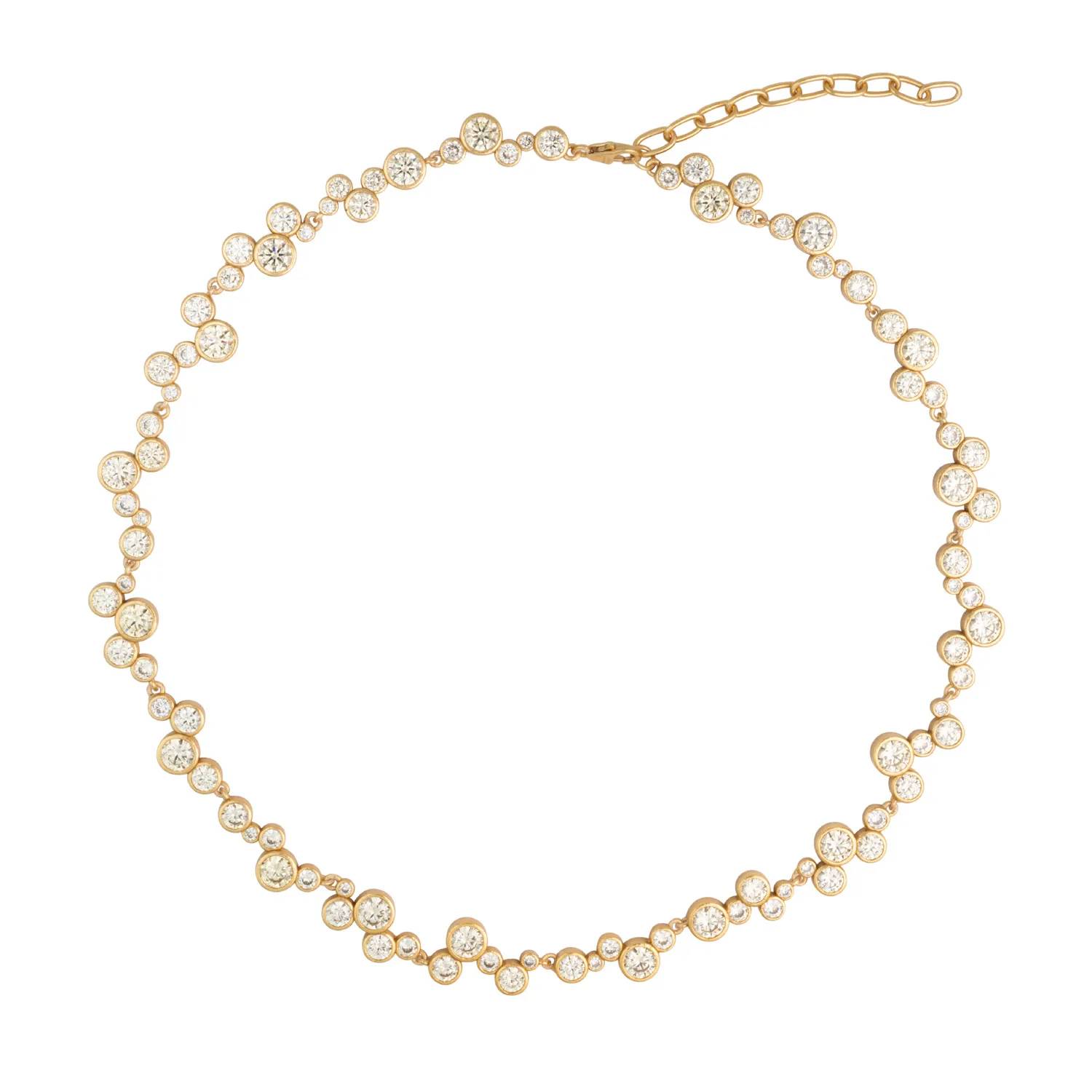 House of Vincent Stolen Starlight Halskæde 18 kt. Forgyldt Sølv VJ143-UNG