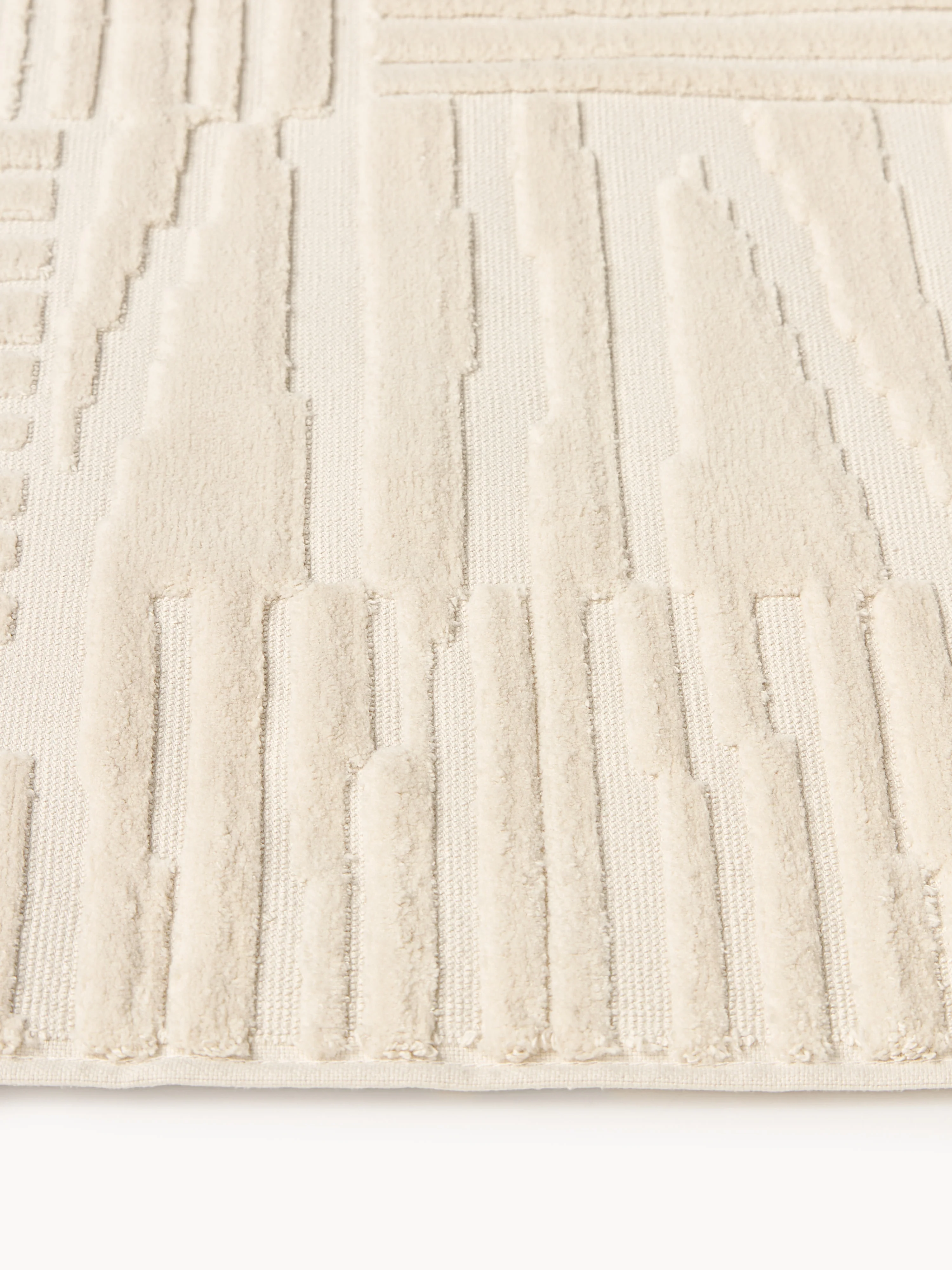 Antislip fluwelen badmat Petra