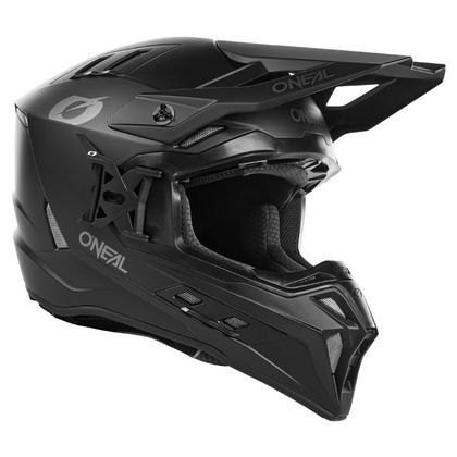 Casque cross O'Neal EX-SRS - SOLID V24 2024 - Noir
