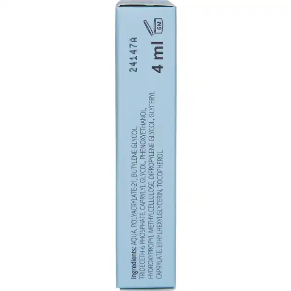 Seal the deal. Lash top coat clear