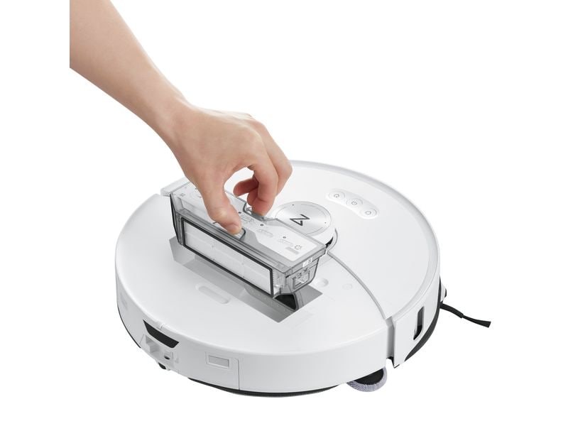 Roborock Saug- und Wischroboter S8 MaxV Ultra Weiss Saugroboter mit Wischfunktion