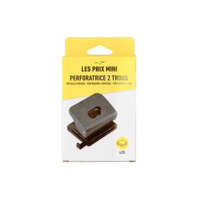 Les Prix Mini - Perforateur 2 trous - noir