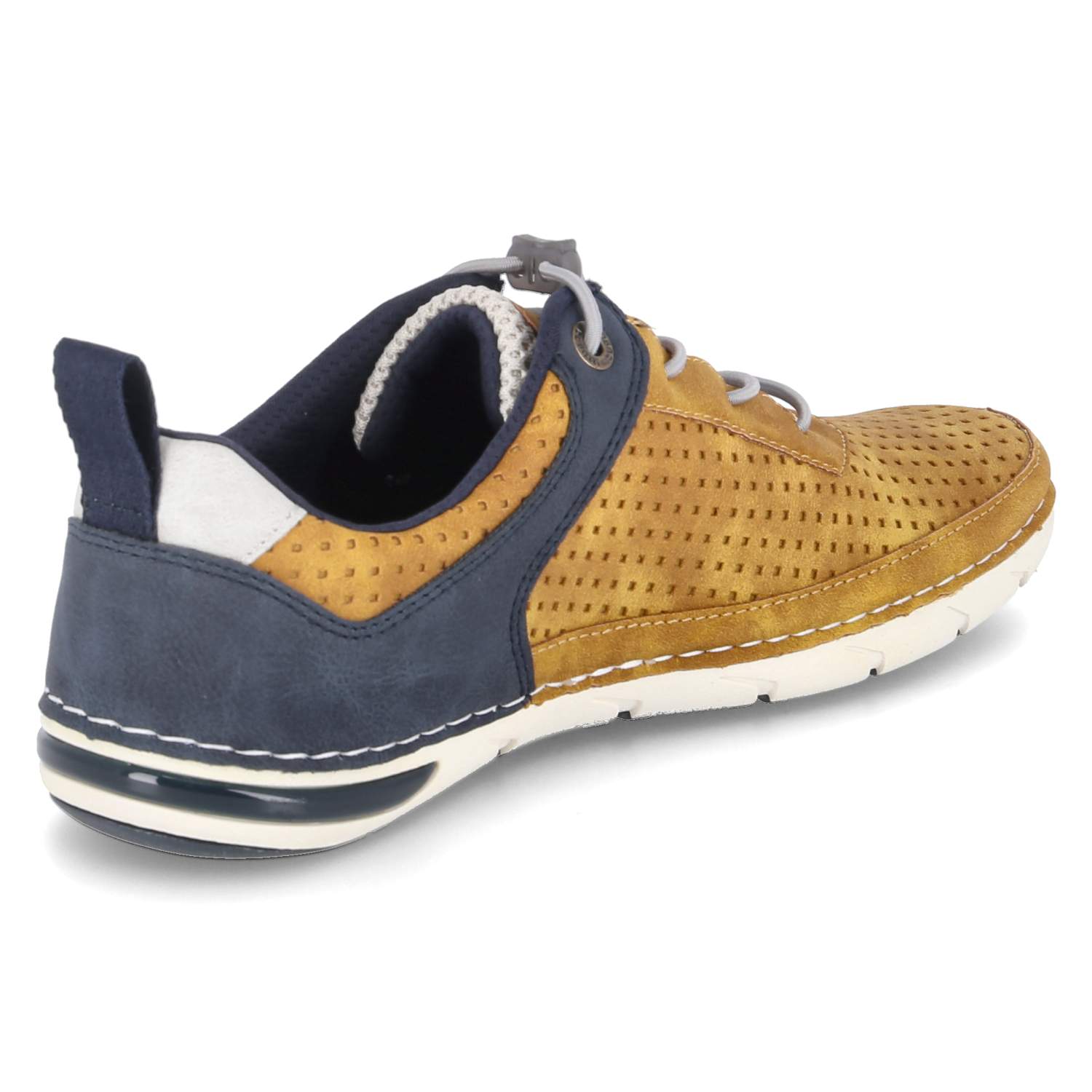 Bugatti Halbschuhe - yellow / dark blue