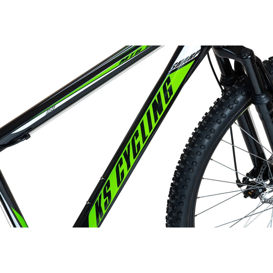 KS Cycling Mountainbike 29 Zoll Sharp schwarz-grün