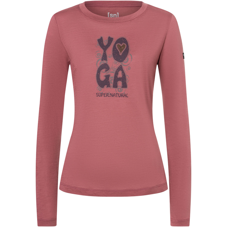 Super.Natural Damen Heart Of Yoga Longsleeve