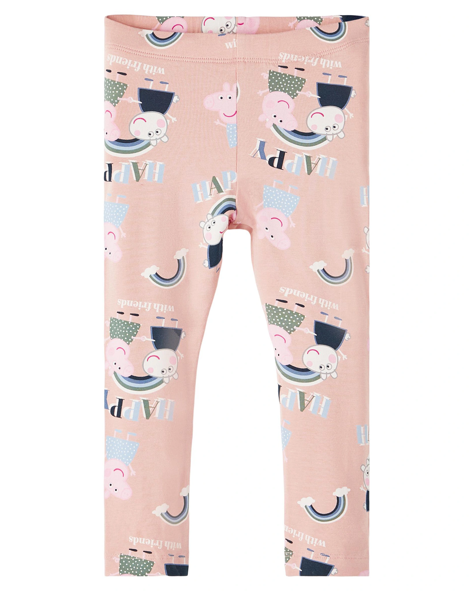 Jersey-Leggings NMFDUMA PEPPAPIG in rose smoke