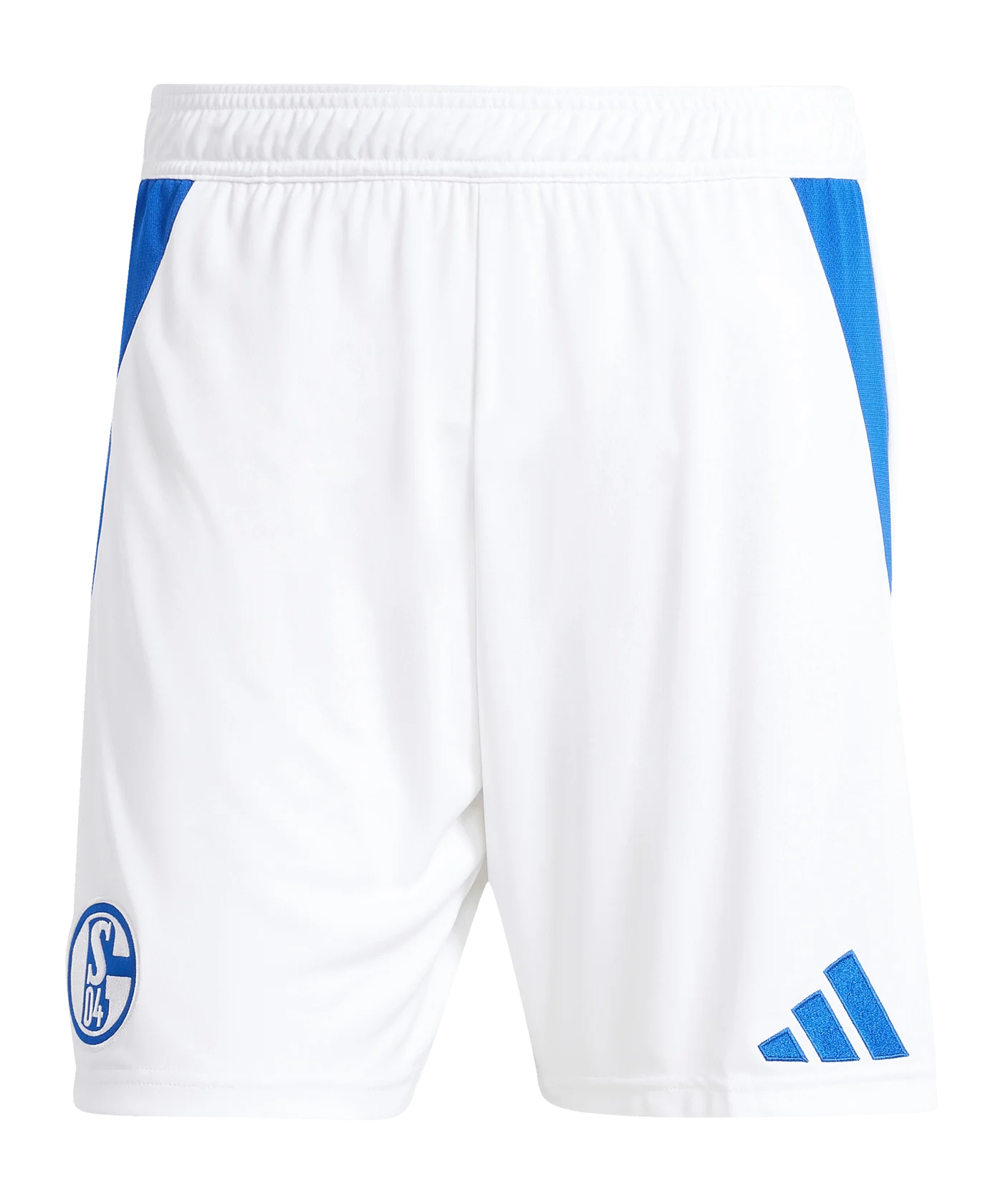 adidas FC Schalke 04 Short Home 2024/2025 Weiss Blau