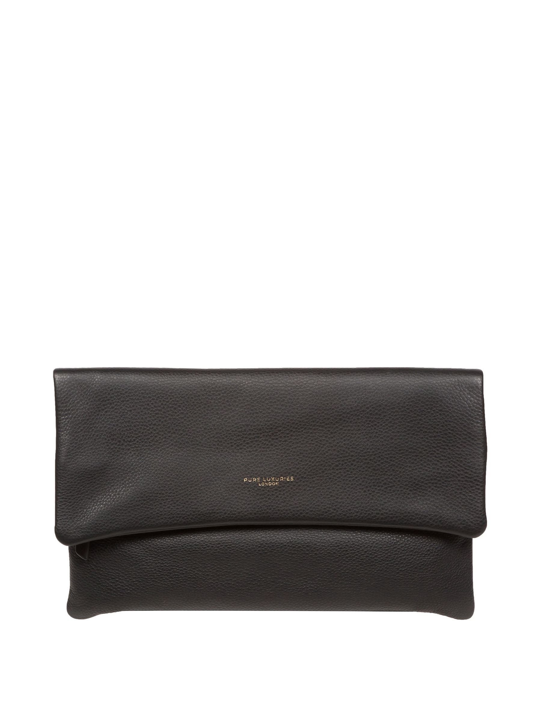 Zwart - Pure Luxuries London - Amelia - Leren nappatas