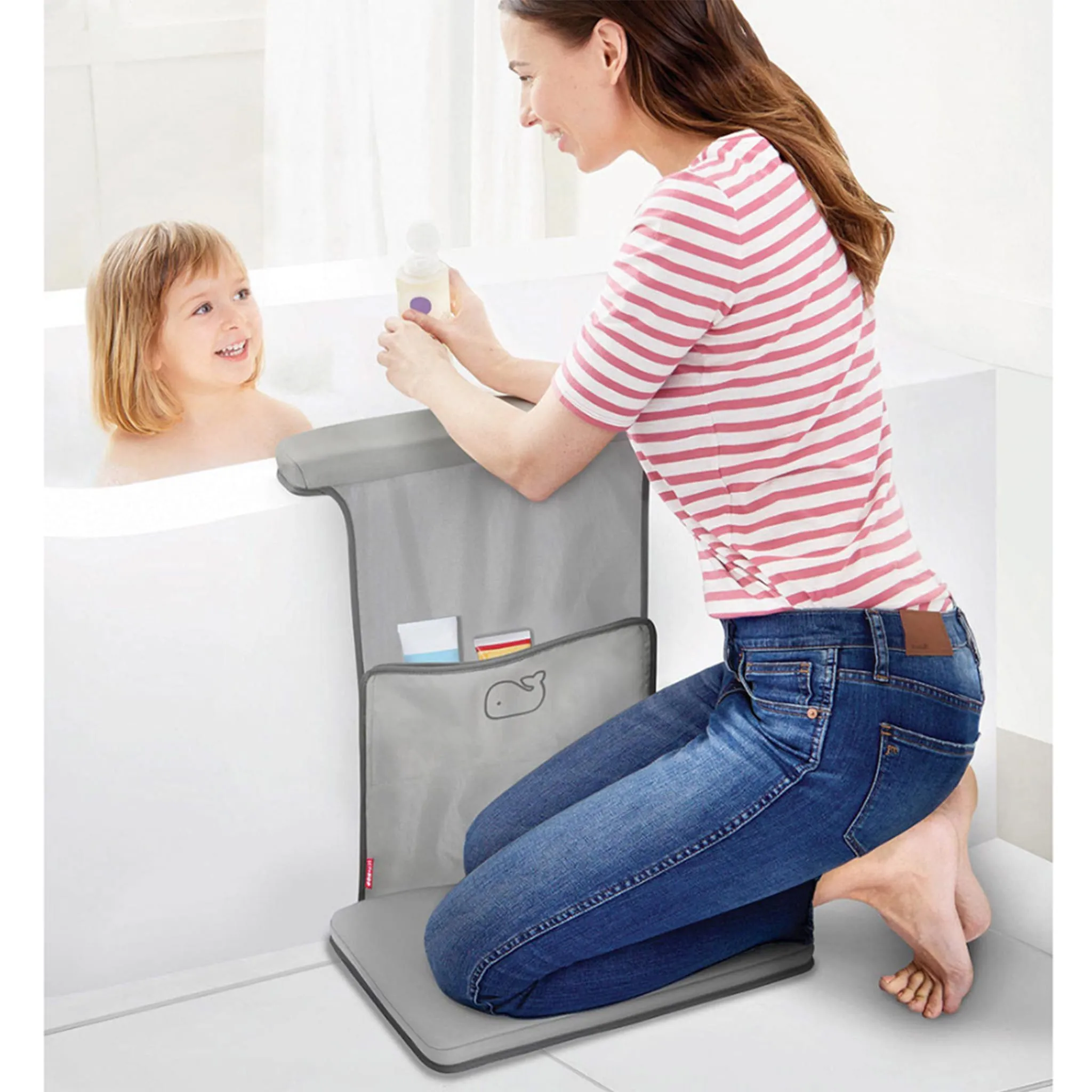 Skip Hop Coussin Confort Pour le Bain - Gris