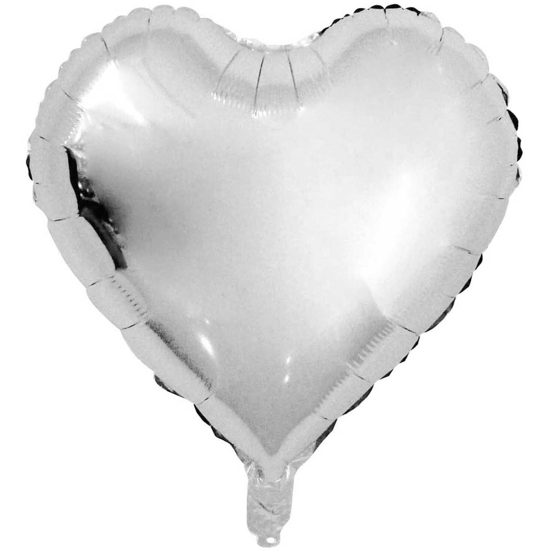 Rico Design Folienballon, Herz, 36 cm