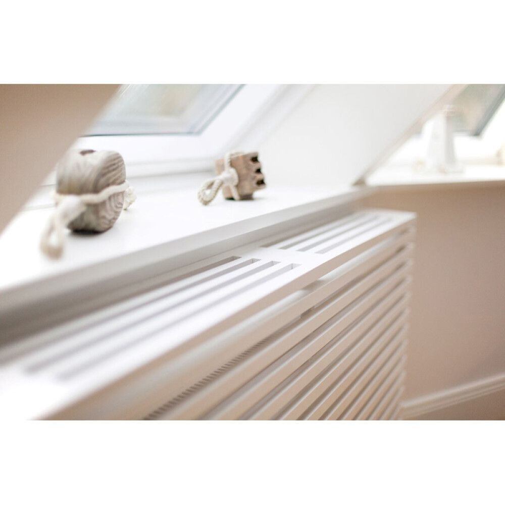 RADIATORSKJULER LUNDBERGS YOKO HVIT 1150X700MM