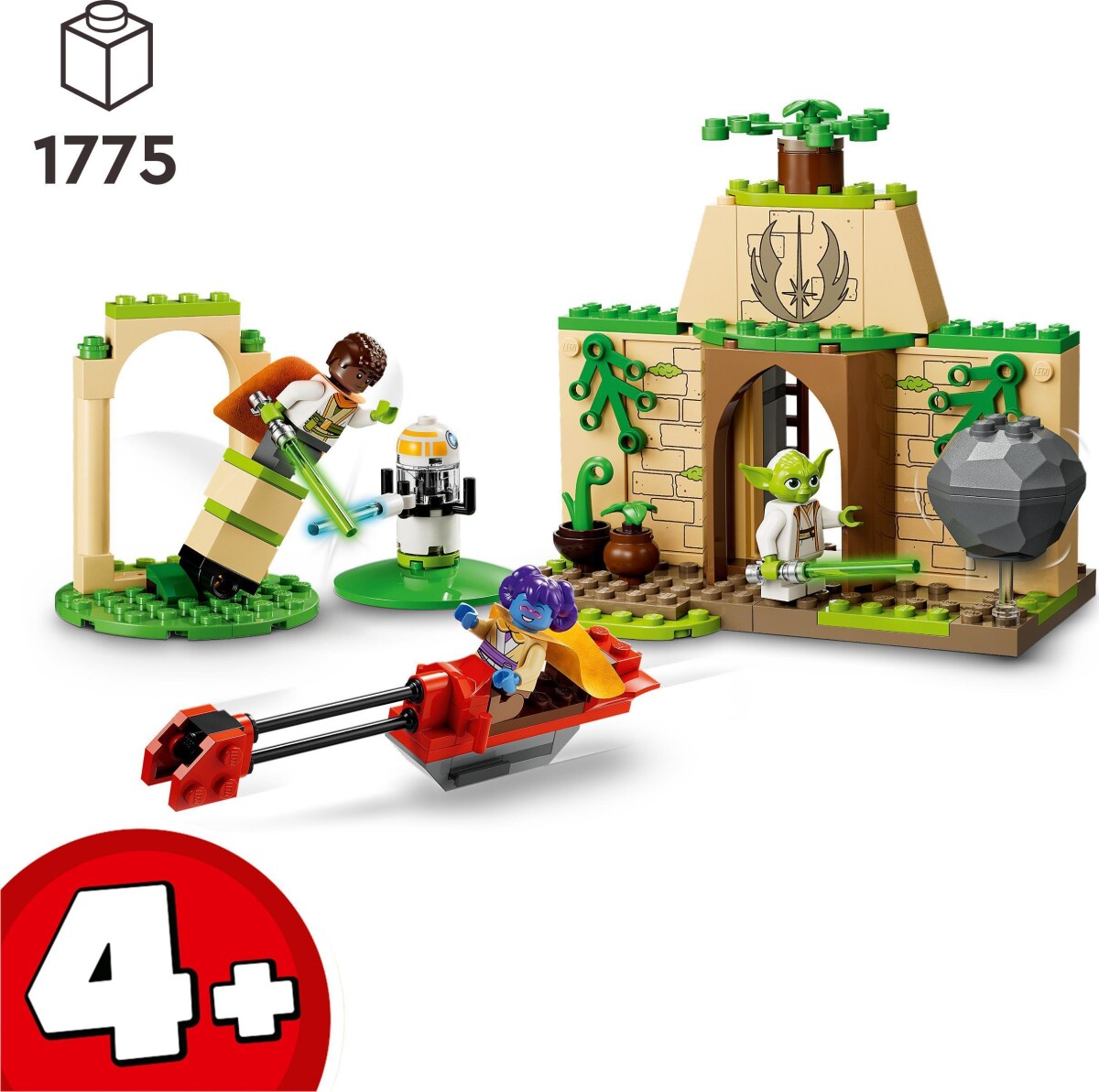 Lego Star Wars - Jedi-Templet På Tenoo - 75358