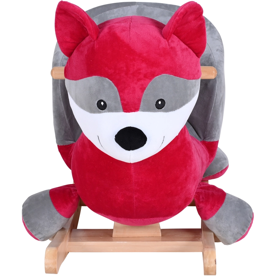 knorr toys® Schaukeltier Waschbär rot