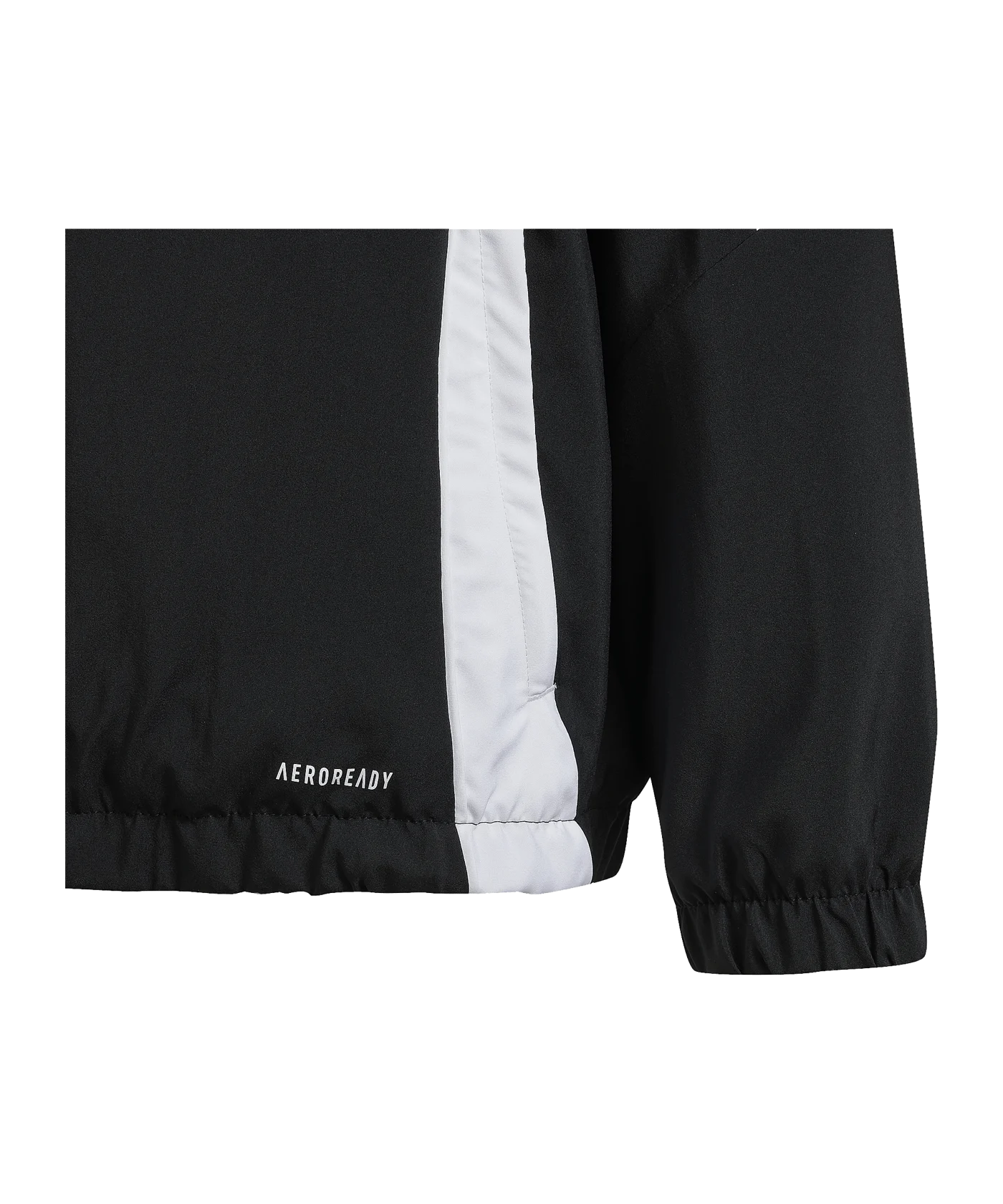 adidas Tiro 24 Windbreaker Kids Schwarz Weiss