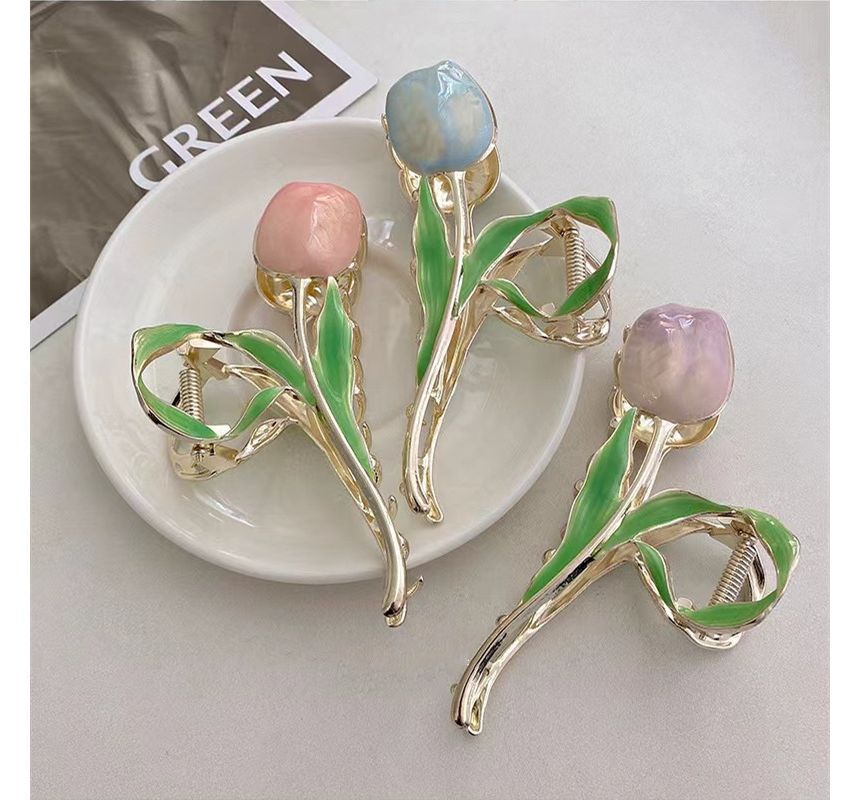 Poppin - Tulp Glaze Alloy Haarspeld