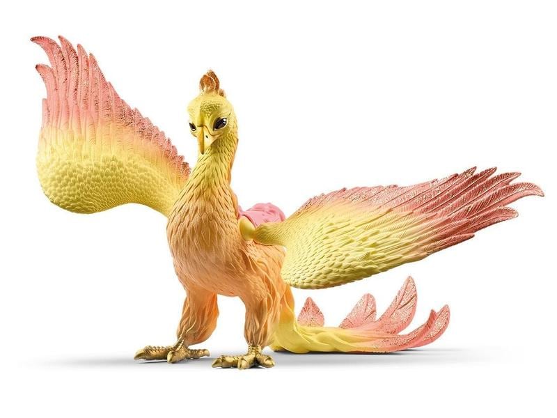 Schleich Spielzeugfigur bayala Phoenix Prächtiger Vogel mit beweglichen Flügeln
