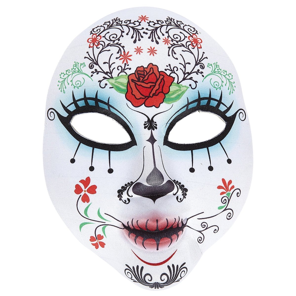 Dia De Los Muertos Masker Gekleurd