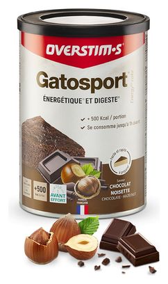 Gâteau énergétique Overstims Gatosport Chocolat/Noisette - 400g