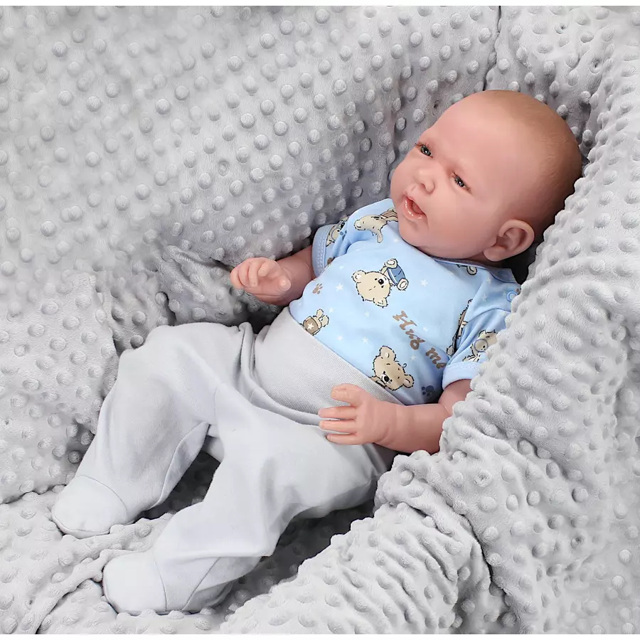 TupTam Jungen Baby Body Kurzarm 5er Pack blaugrau