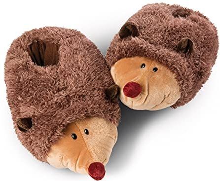 NICI - Pantoffels - Bruin - Pluche - Antislip