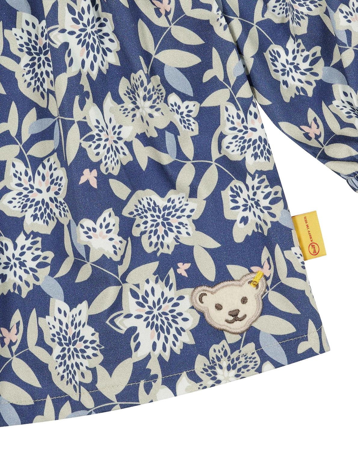 Tunika FLOWERS in bijou blue
