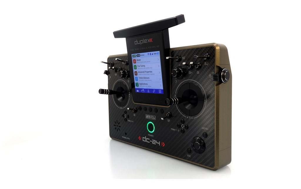 Fernsteuerung DC-24 II Carbon Line Bronze<br>Professioneller 2.4 GHz Duplex Pultsender