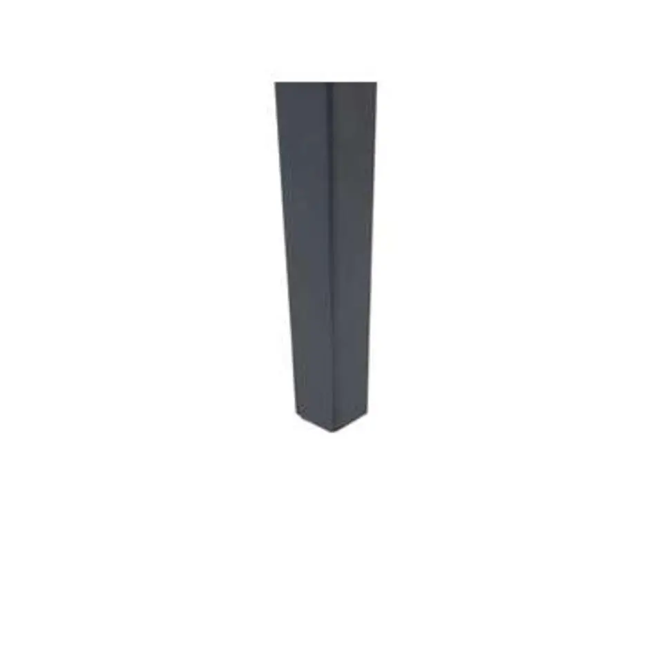 NORLEY - Uitschuifbare eettafel - Zwart - 80 x 120/160 cm - MDF