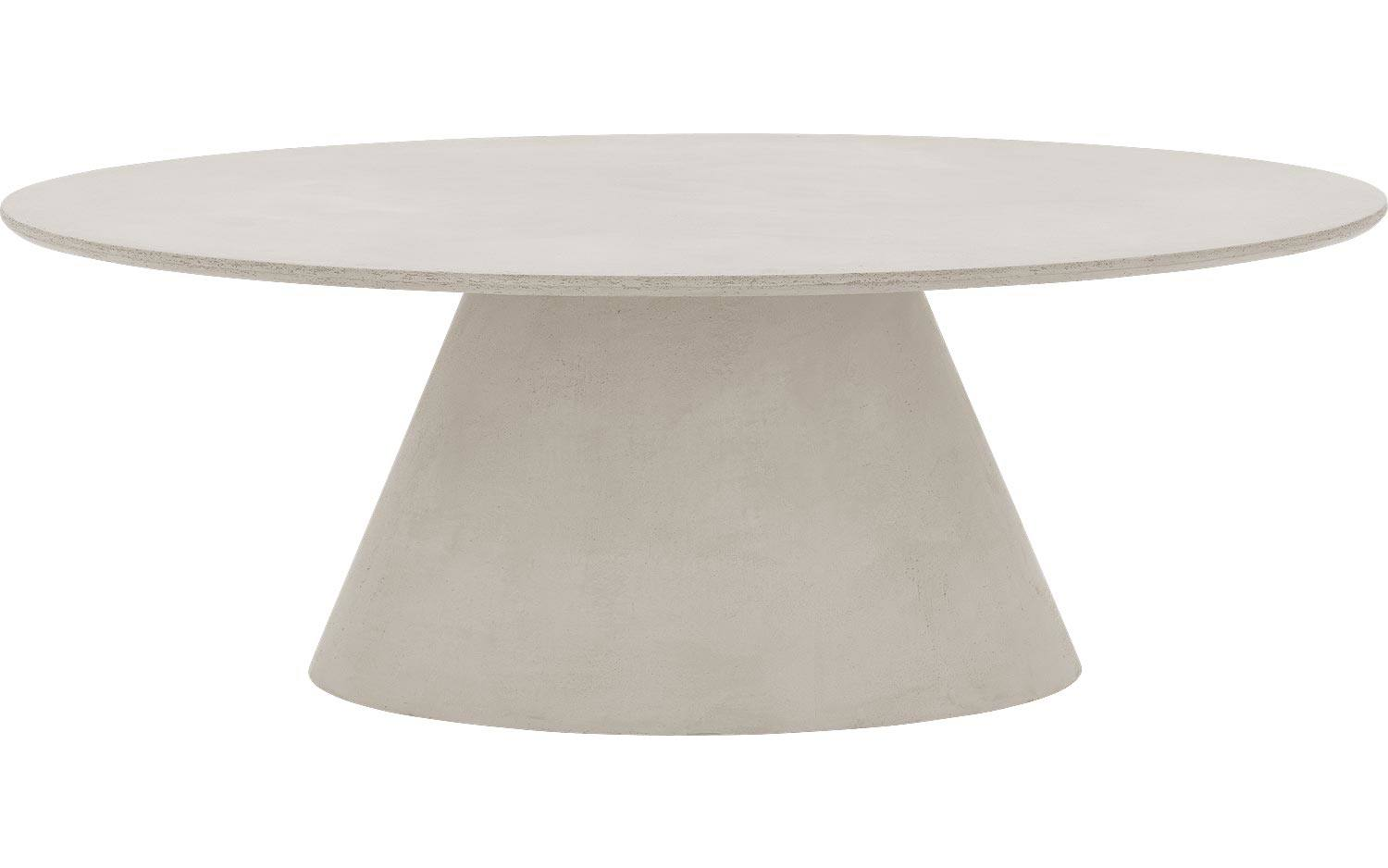 Bogard beton tafel ovaal | Light-grey Bogard Ovale beton tafel | Light-grey 210 cm