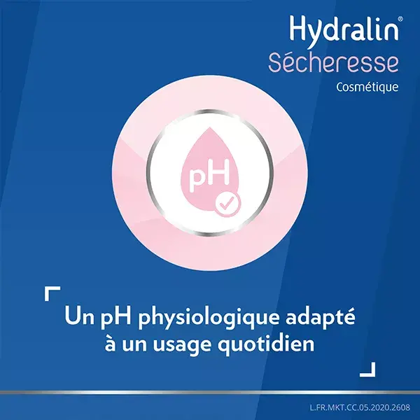 Creme de Limpeza Hidratante Hydralin para Pele Seca, Pacote com 2 x 200ml