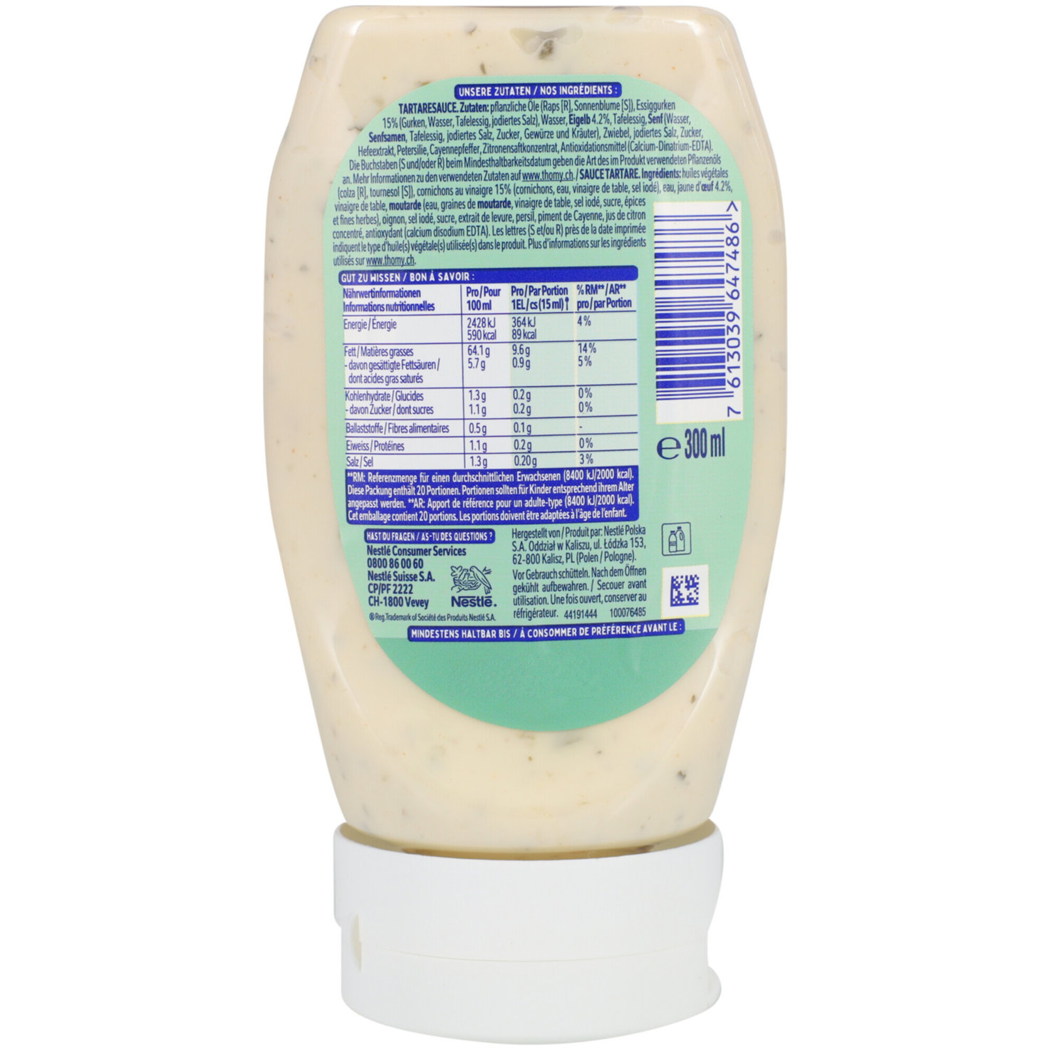 THOMY Tartare Sauce Squeeze