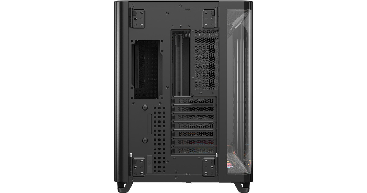 CorsairAIR 5400 LX-R LINK  midi tower behuizing  (Zwart | 3x USB-C | RGB | Tempered Glass)