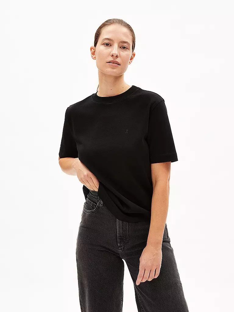ARMEDANGELS T-Shirt TARJAA schwarz