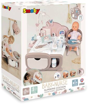 Smoby Baby Nurse Cocoon 3-in-1 Barnerom