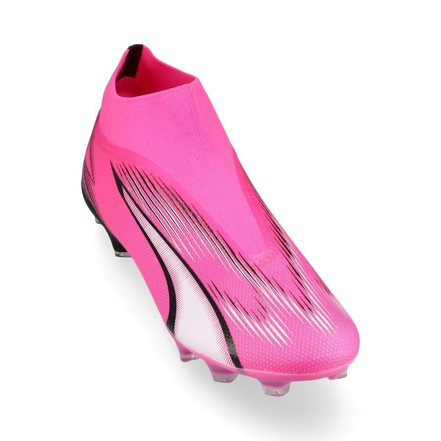 PUMA Ultra Match   Laceless FG/AG Phenomenal - Poison Pink/Blanc/Noir