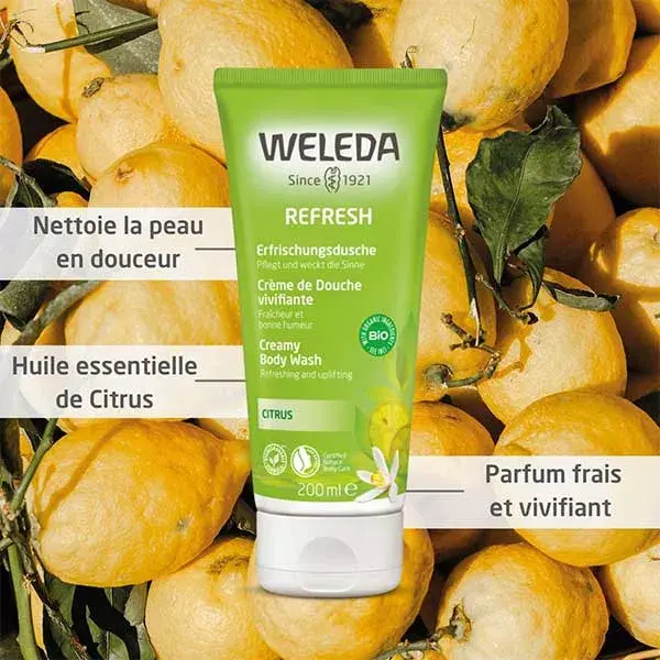 Creme de Banho Cítrico Weleda 200ml