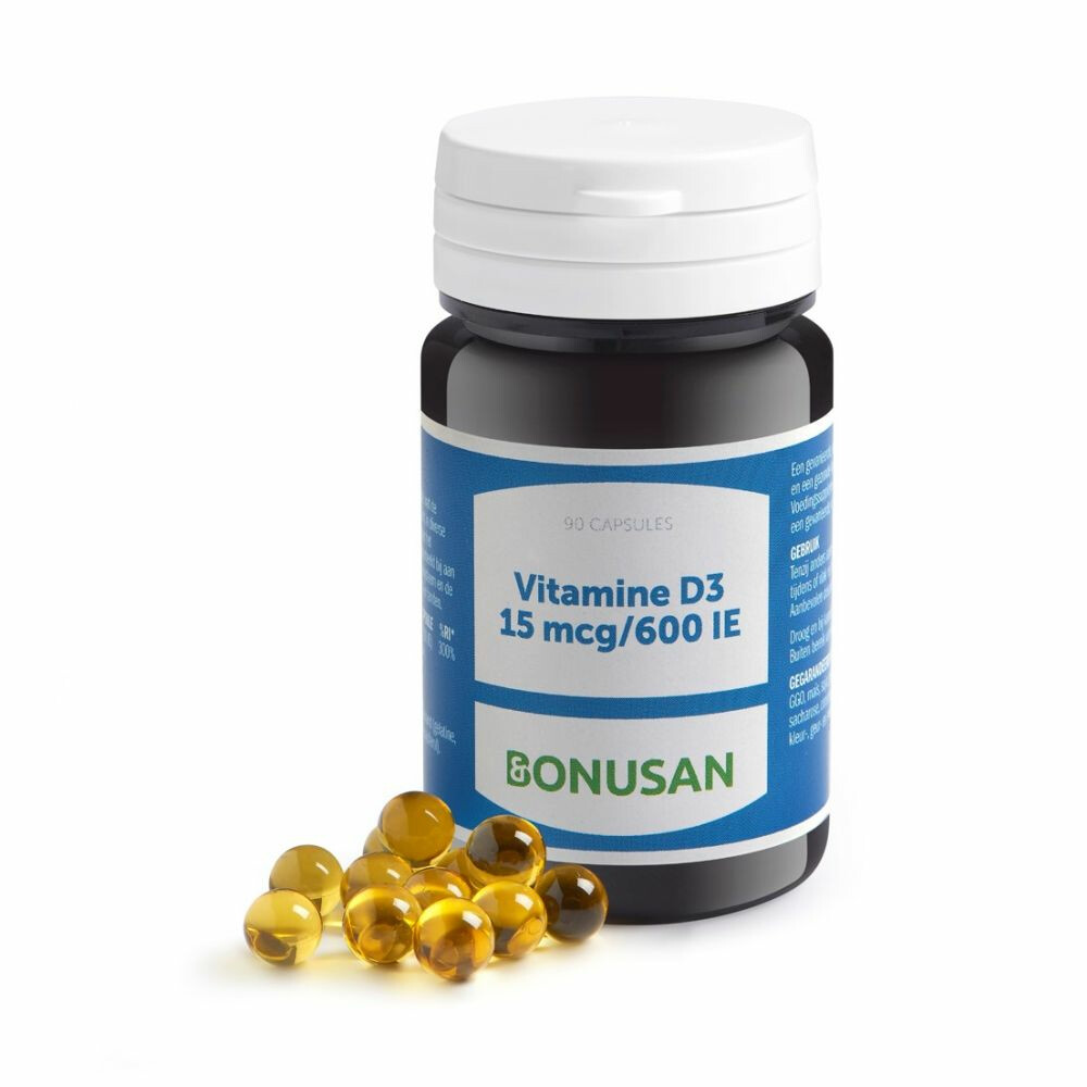 Bonusan Vitamine D3 15 mcg / 600 IE 90 softgels