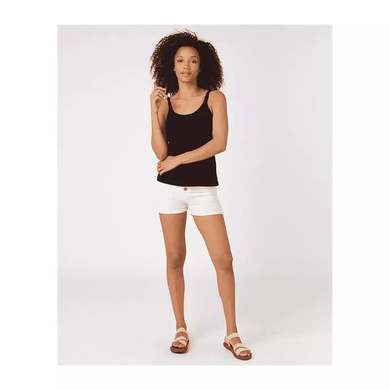 Chemise femme RIPCURL Amantea Rib Top Black L