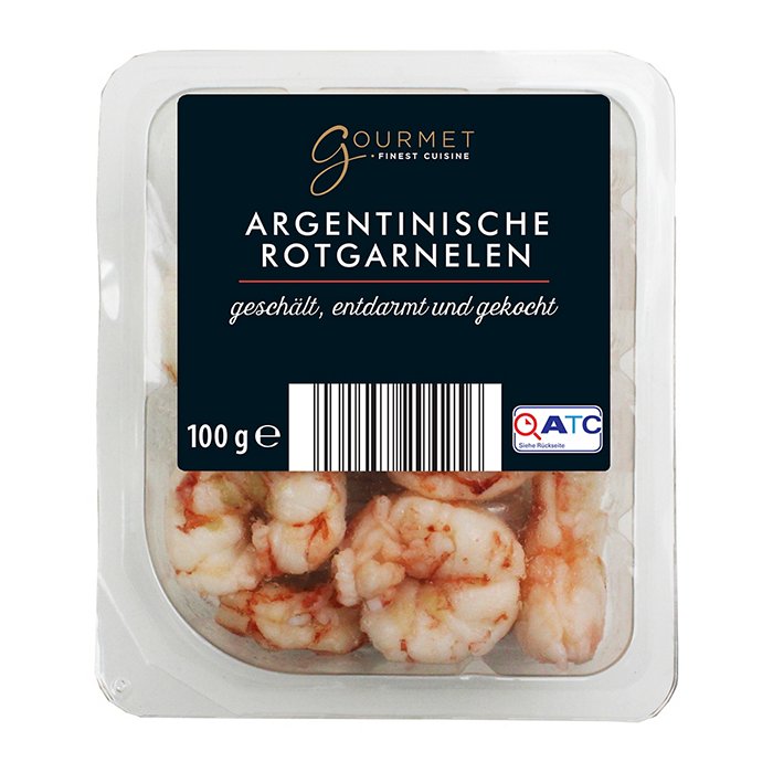 GOURMET FINEST CUISINE Premium Garnelen 100 g, Arg. Rotgarnele