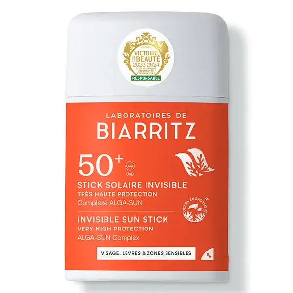 Laboratoires de Biarritz Protetor Solar Invisível em Stick FPS50+ 10g