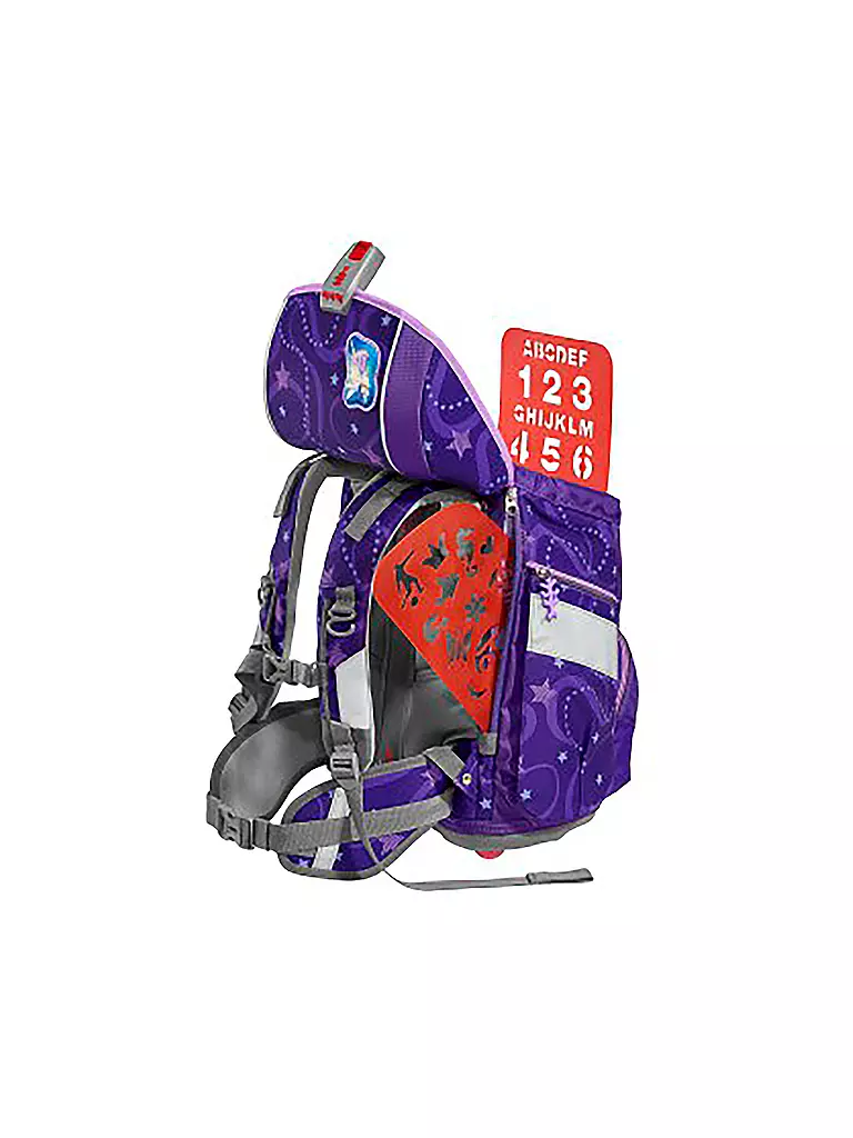 STEP BY STEP Schultaschen Set 6tlg 2in1 Plus Pegasus Emily lila