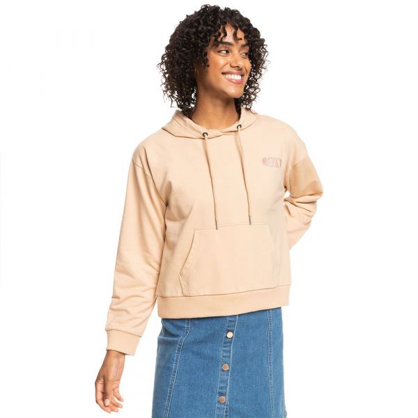 Roxy Afternoon Hikea Hoodie Beige M Mulher