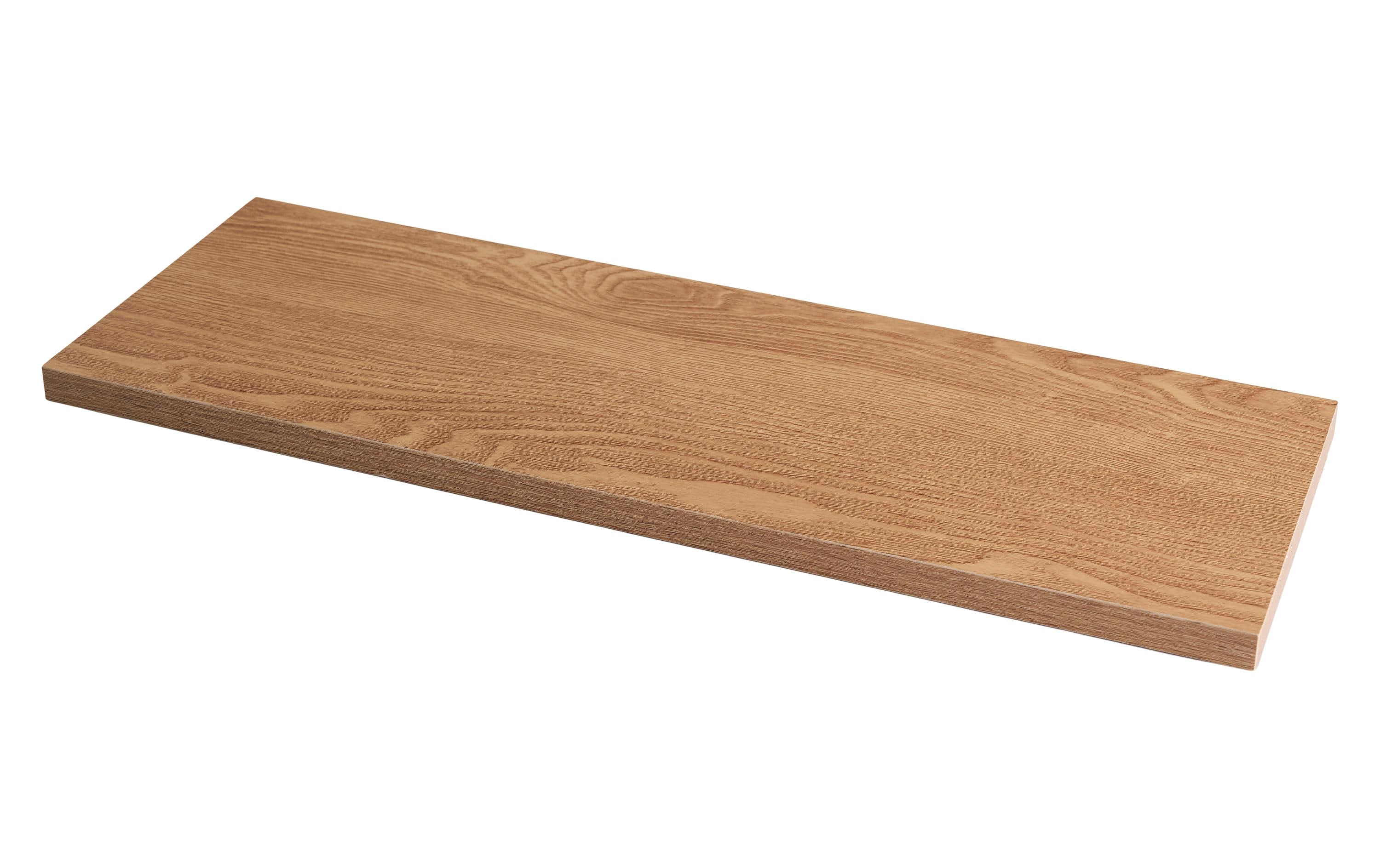 Wandregal 78 x 20 x 1.8 cm, BraunWandablage
