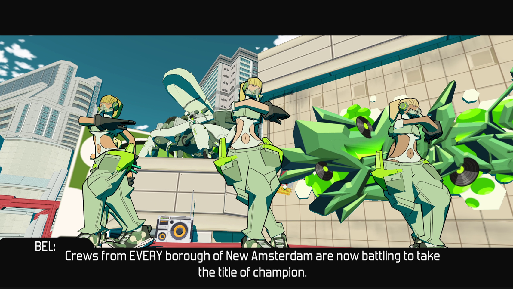 Bomb Rush Cyberfunk- Nintendo Switch