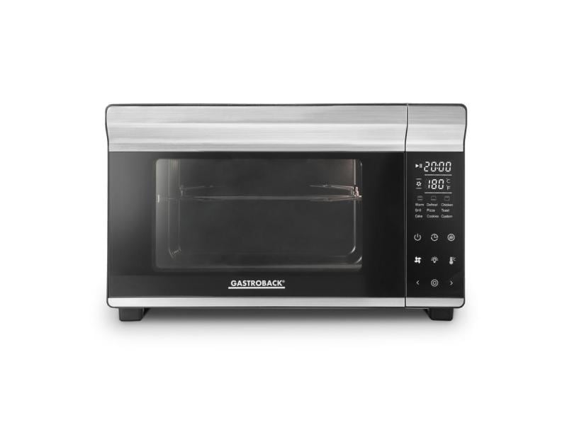 Gastroback Backofen Bistro Bake & Grill 26 l, Silber Elektronisch geregelter Multifunktionsofen