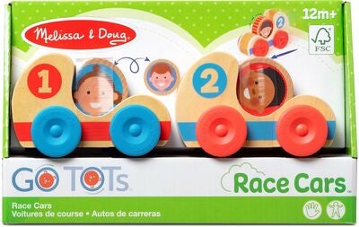 Melissa & Doug GO TOTs Racerbiler 2 Stk