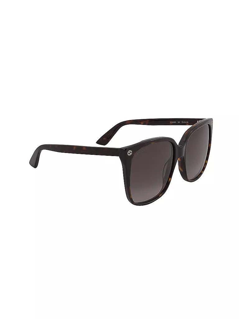 GUCCI Sonnenbrille GG0022S/57 braun